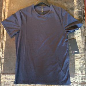 LULULEMON MEN FUNDAMENTAL T BLUE SIZE SMALL